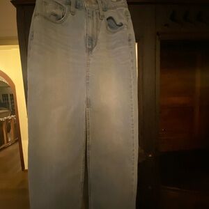 Universal Thread Denim Blue Straight skirt